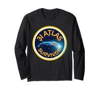 Funny Cosmic Design 3I Atlas Survivor Comet Lovers Homme Femme Manche Longue