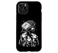 Funny Cosmic Opossum Worship Retro Computer Mouse Coque pour iPhone 11 Pro