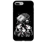 Funny Cosmic Opossum Worship Retro Computer Mouse Coque pour iPhone 7 Plus/8 Plus