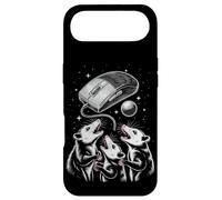 Funny Cosmic Opossum Worship Retro Computer Mouse Coque pour iPhone Air