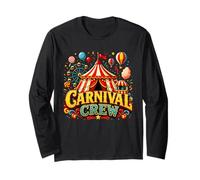 Funny Costume Party Carnival Crew Circus Lover Manche Longue