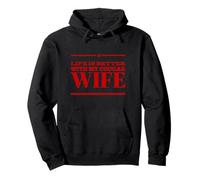 Funny Cougar Girlfriend Couples Copain Saint-Valentin Sweat à Capuche