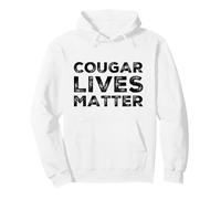 Funny Cougar Lives Matter, mères célibataires célibataires, DILF Hunter Sweat à Capuche