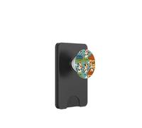 Funny Cow Cartoon Dancing Party Animal Celebration Art PopSockets PopWallet pour MagSafe