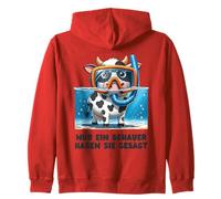 Funny Cow Nur EIN Schauer Haben Sie Gesagt Tuba Sweat à Capuche