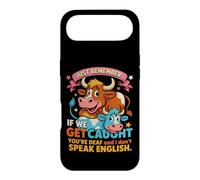 Funny Cow Secret Remember If We Get Caught Humour Coque pour iPhone Air