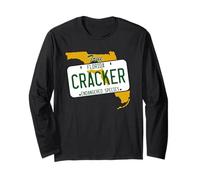Funny Cracker Florida Plaque d'immatriculation Humoristique Slogan FL Humour Manche Longue