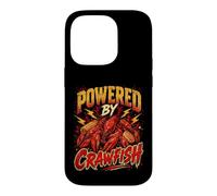 Funny Crawfish Saying Humor Joke Gag Powered by Coque pour iPhone 14 Pro