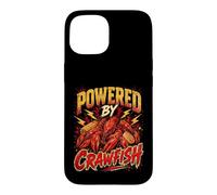 Funny Crawfish Saying Humor Joke Gag Powered by Coque pour iPhone 15