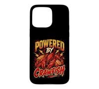 Funny Crawfish Saying Humor Joke Gag Powered by Coque pour iPhone 15 Pro Max