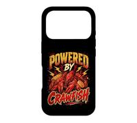 Funny Crawfish Saying Humor Joke Gag Powered by Coque pour iPhone 17 Pro