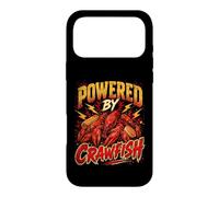 Funny Crawfish Saying Humor Joke Gag Powered by Coque pour iPhone 17 Pro Max