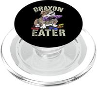 Funny Crayon Eater Fier Soldat Famille Militaire 4 Juillet PopSockets PopGrip pour MagSafe