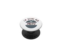 Funny Cricket, Je Vois des encreurs Rouges PopSockets PopGrip Adhésif