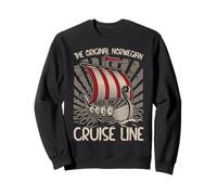 Funny Cruise Line Tee Norvégien Norse Drakkar Viking Ship Sweatshirt
