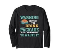 Funny Cruise Tee I Bought The Drink Package Manche Longue