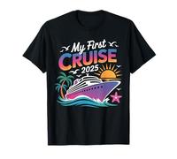 Funny Cruise Vacation 2025, mon premier bateau de croisière 2025 T-Shirt