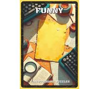 Funny Cryptograms Puzzles: Cryptogram Puzzles with Easy to Read Jokes, Puns, and Funny Quotes | 6x9 inches, 105 pages | 150 Puzzles - Gift for Puzzle Lovers, Humor Fans, and Brain Game Enthusiasts