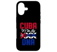 Funny Cuba Flag Pride DNA Cuban American Love Proud Joke Coque pour iPhone 17