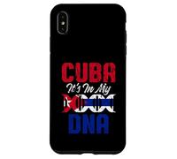 Funny Cuba Flag Pride DNA Cuban American Love Proud Joke Coque pour iPhone XS Max