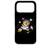 Funny Cute Kawaii Kids Boys Space Golden Retriever Lover Coque pour iPhone 17 Pro Max