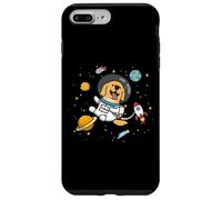 Funny Cute Kawaii Kids Boys Space Golden Retriever Lover Coque pour iPhone 7 Plus/8 Plus