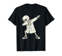 Funny Dabbing Doctor Skeleton Halloween Hospital Crew T-Shirt Graphique avec Valeur