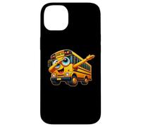 Funny Dabbing Yellow School Bus Graphic Gifts Kids Boys Coque pour iPhone 14 Plus