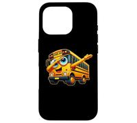 Funny Dabbing Yellow School Bus Graphic Gifts Kids Boys Coque pour iPhone 16 Pro