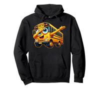 Funny Dabbing Yellow School Bus Graphic Gifts Kids Boys Sweat à Capuche