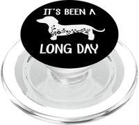 Funny Dachshund Its Been a Long Day Dachshund Mom Doxie Mama PopSockets PopGrip pour MagSafe