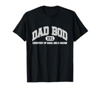 Funny Dad BOD avec l'aimable autorisation de Beer, BBQ et Bacon T-Shirt