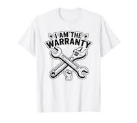 Funny Dad Mechanic I Am The Warranty T-Shirt