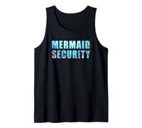 Funny Dad Mermaid Security Underwater Sea Graphic Débardeur