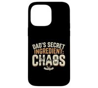 Funny Dad Pitmaster BBQ Papa Smoker Grill Party Gift Chaos Coque pour iPhone 14 Pro Max