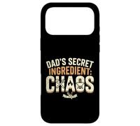 Funny Dad Pitmaster BBQ Papa Smoker Grill Party Gift Chaos Coque pour iPhone 17 Pro Max