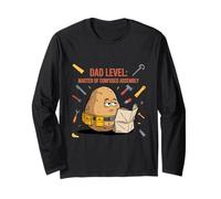 funny dad potato father's day working hard daughter kids son Manche Longue