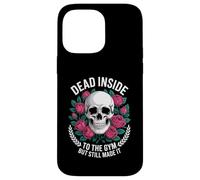 Funny Dead Inside to The Gym Saying Workout Humour Femmes Hommes Coque pour iPhone 14 Pro Max