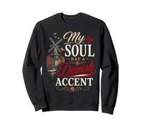 Funny Denmark Humor Dane Joke Danish Accent Soul Sweatshirt