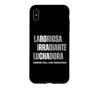 Funny Design in Spanish - Borracha Motivational Coque pour iPhone XS Max