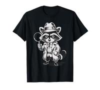 Funny Detective Raccoon T-Shirt
