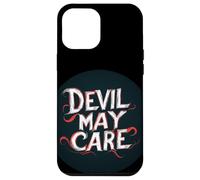 Funny Devil pourrait vouloir dire « pour un look insouciant » Coque pour iPhone 12 Pro Max