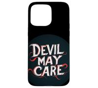 Funny Devil pourrait vouloir dire « pour un look insouciant » Coque pour iPhone 15 Pro Max