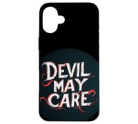 Funny Devil pourrait vouloir dire « pour un look insouciant » Coque pour iPhone 16 Plus