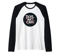 Funny Devil pourrait vouloir dire « pour un look insouciant » Manche Raglan
