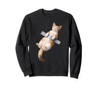 Funny Devon Rex Cat Duct Tape Meme Cute Kitty Art Nouveauté Sweatshirt