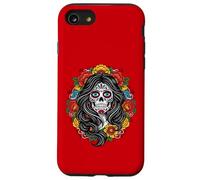 Funny Dia de Los Muertos Sugar Skull Cinco De Mayo Mexicain Coque pour iPhone SE (2020) / 7/8