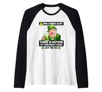 Funny DIH St Patrick Day Blagues irlandaises Meme Paddys Manche Raglan