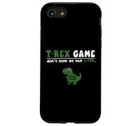 Funny Dinosaur Dont Look Game Over Trex Jeu pour garçons et Filles Coque pour iPhone SE (2020) / 7/8