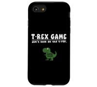 Funny Dinosaur Trex Game Over Dont Look Game Over Garçons Filles Enfants Coque pour iPhone SE (2020) / 7/8